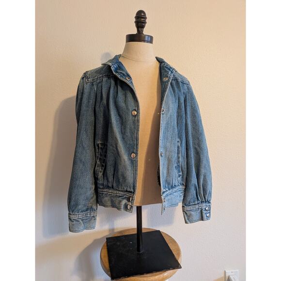 Latitudes 100% cotton denim jacket size M - Picture 1 of 7
